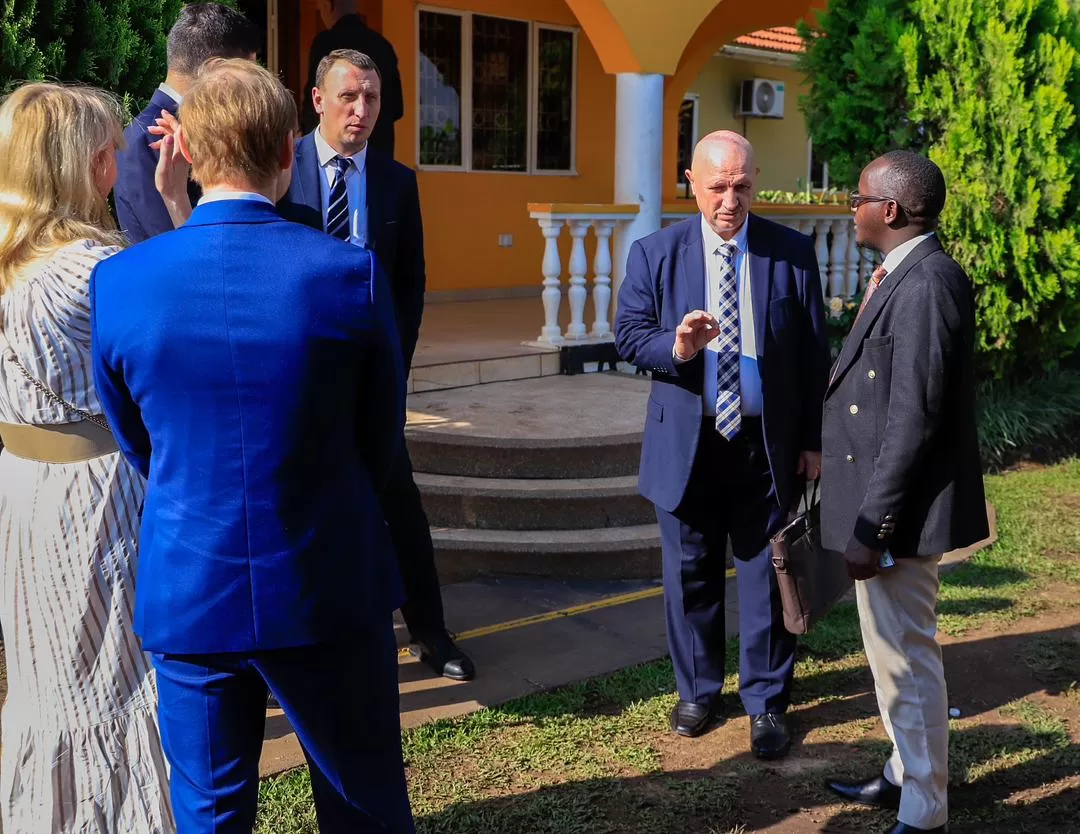 Diplomatic Dialogue: BRICS VP Meets with ONC Manager in Kyambogo