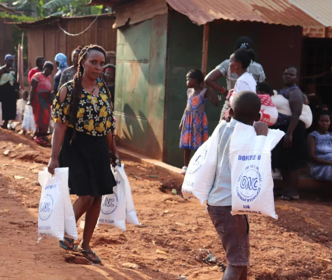 ONC's Food Distribution Initiative Reaches Police Families in Kampala