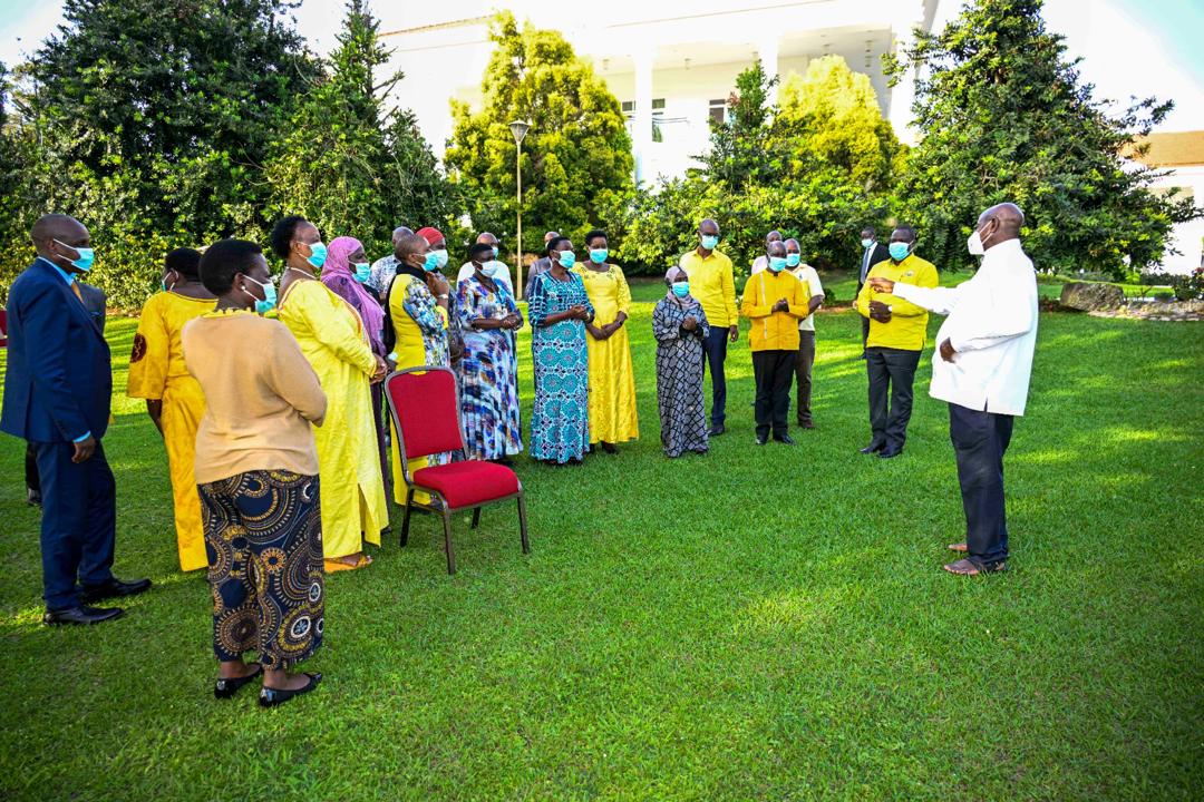 NRM Leaders Brief President Museveni on Party Elections01