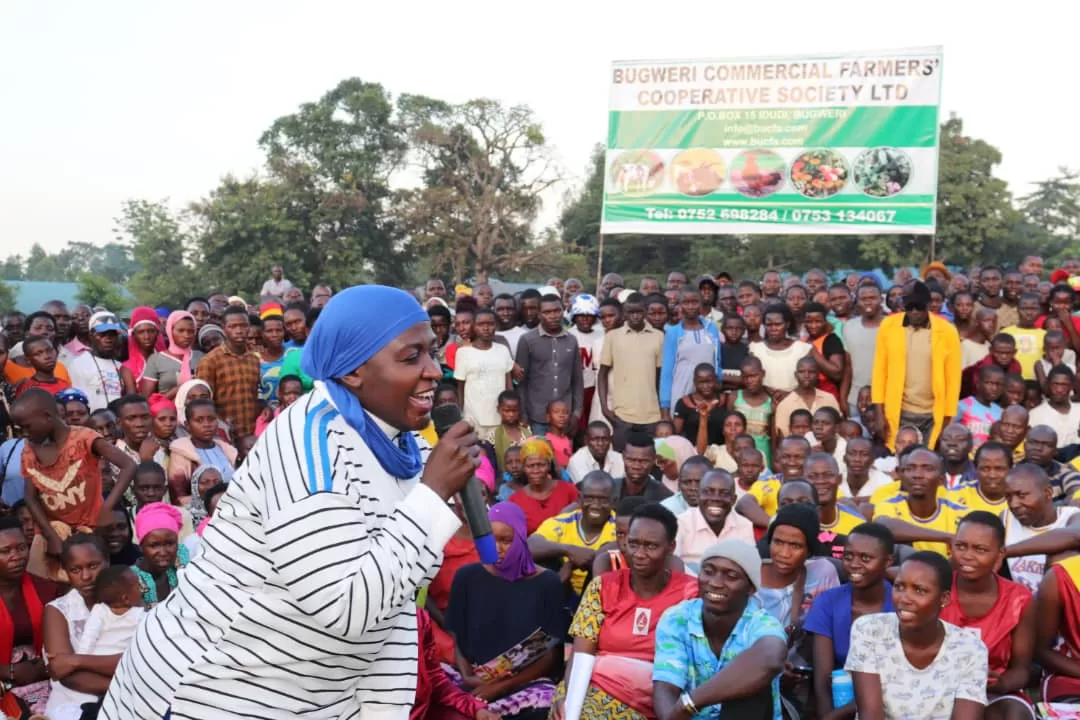 ONC Manager Energizes Thousands at Tarehe Sita Event with Empowerment Initiatives in Bugweri District