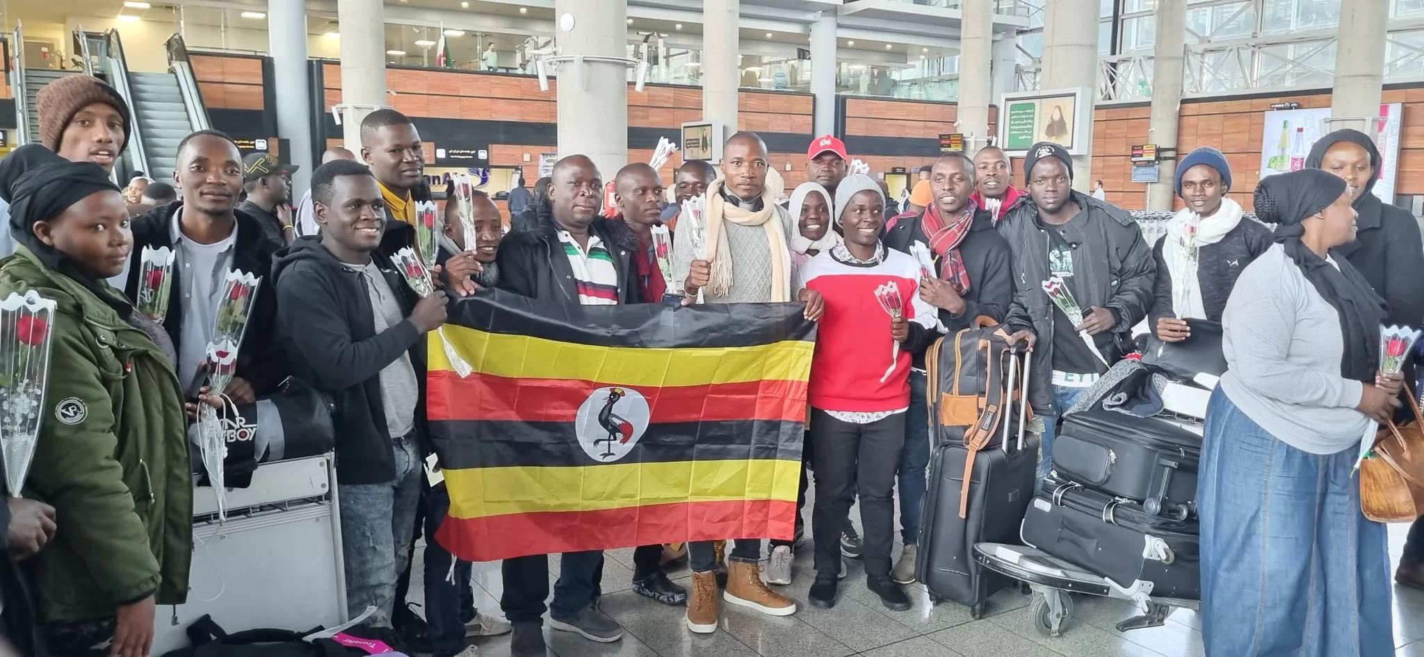 Ugandan Scholars Arrive in Iran