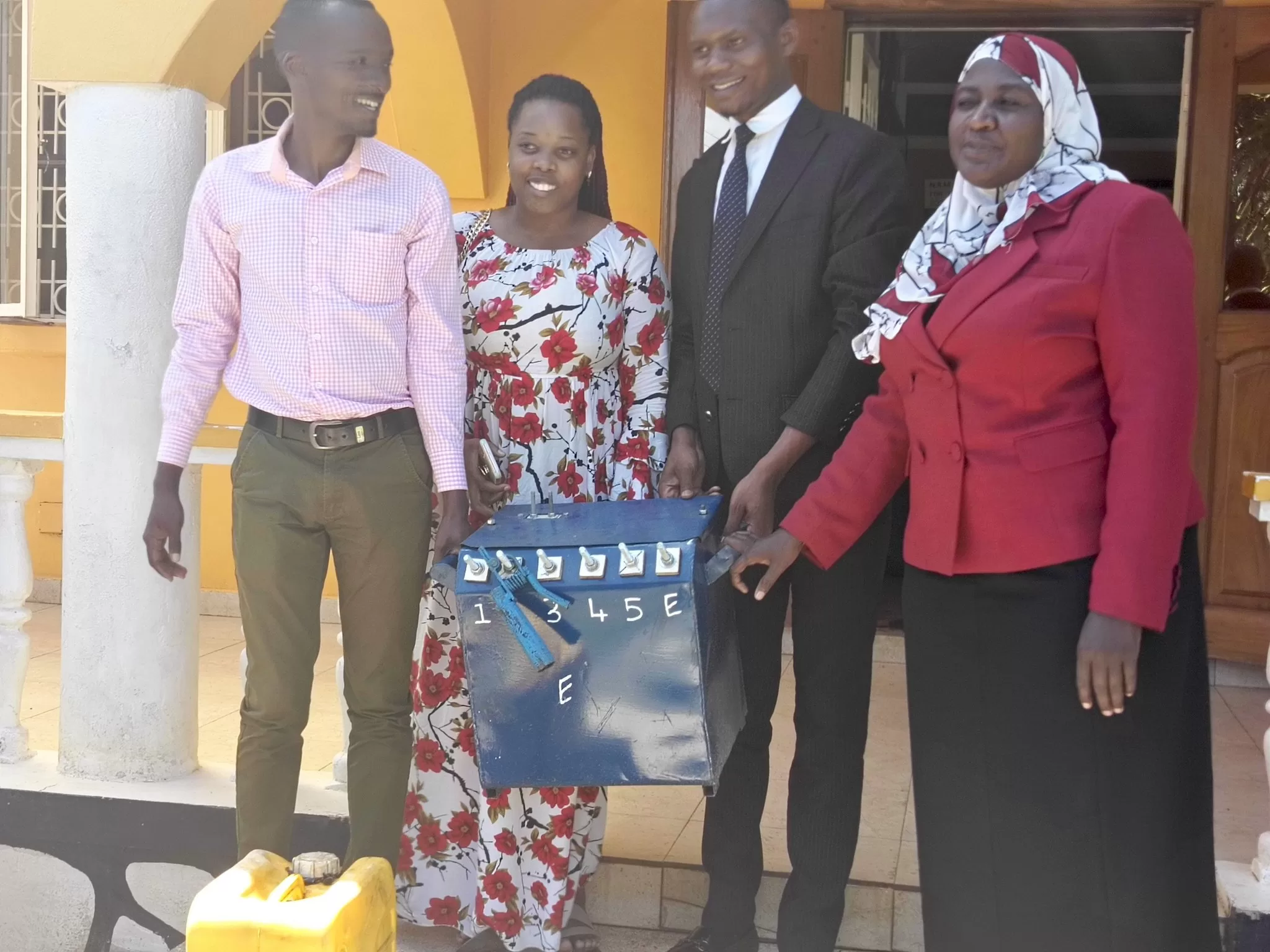 ONC Manager and Director of Institutions Empower IUIU Student Leaders with Welding Machine