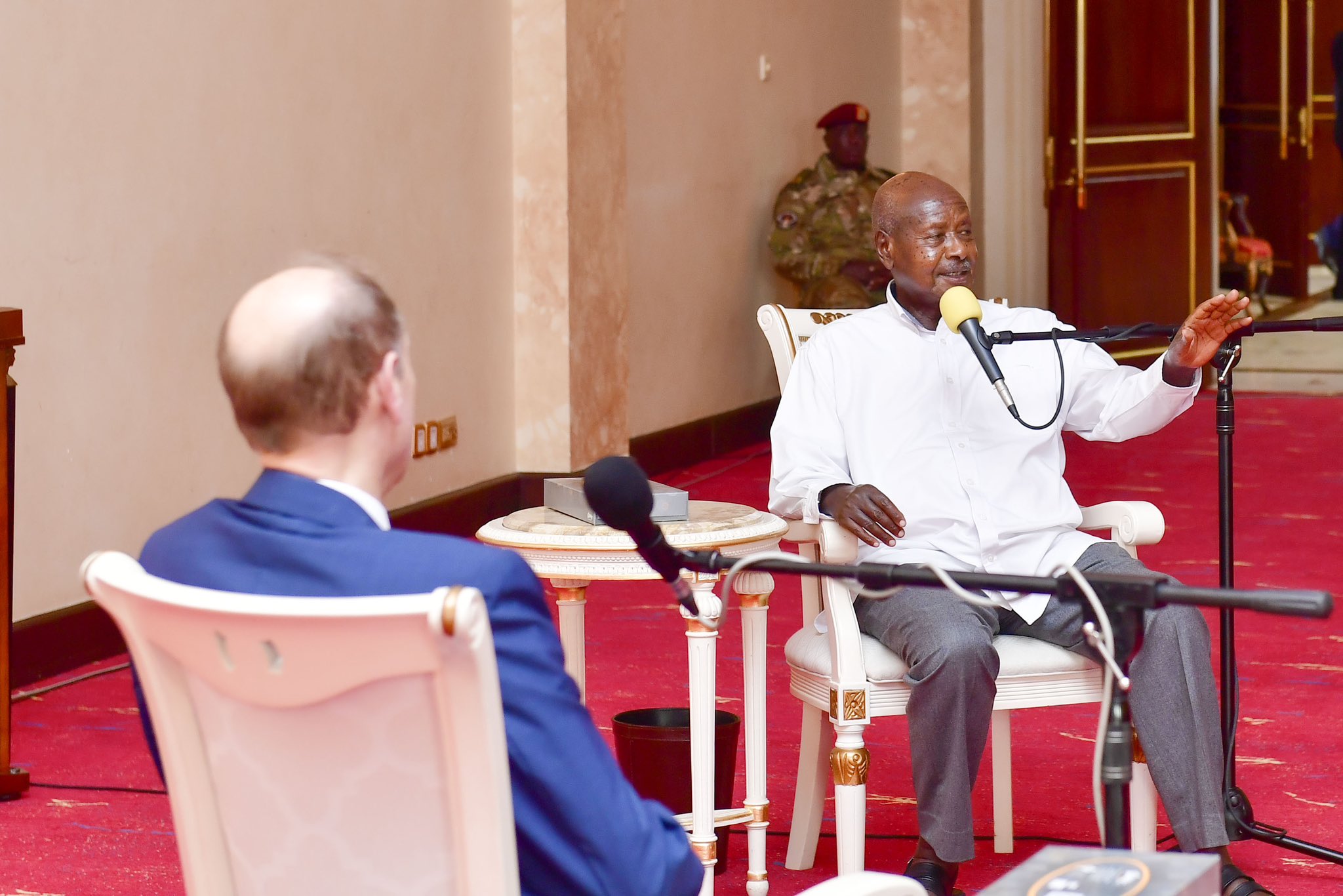 President Museveni Welcomes Prince Edward for Talks on Collaboration