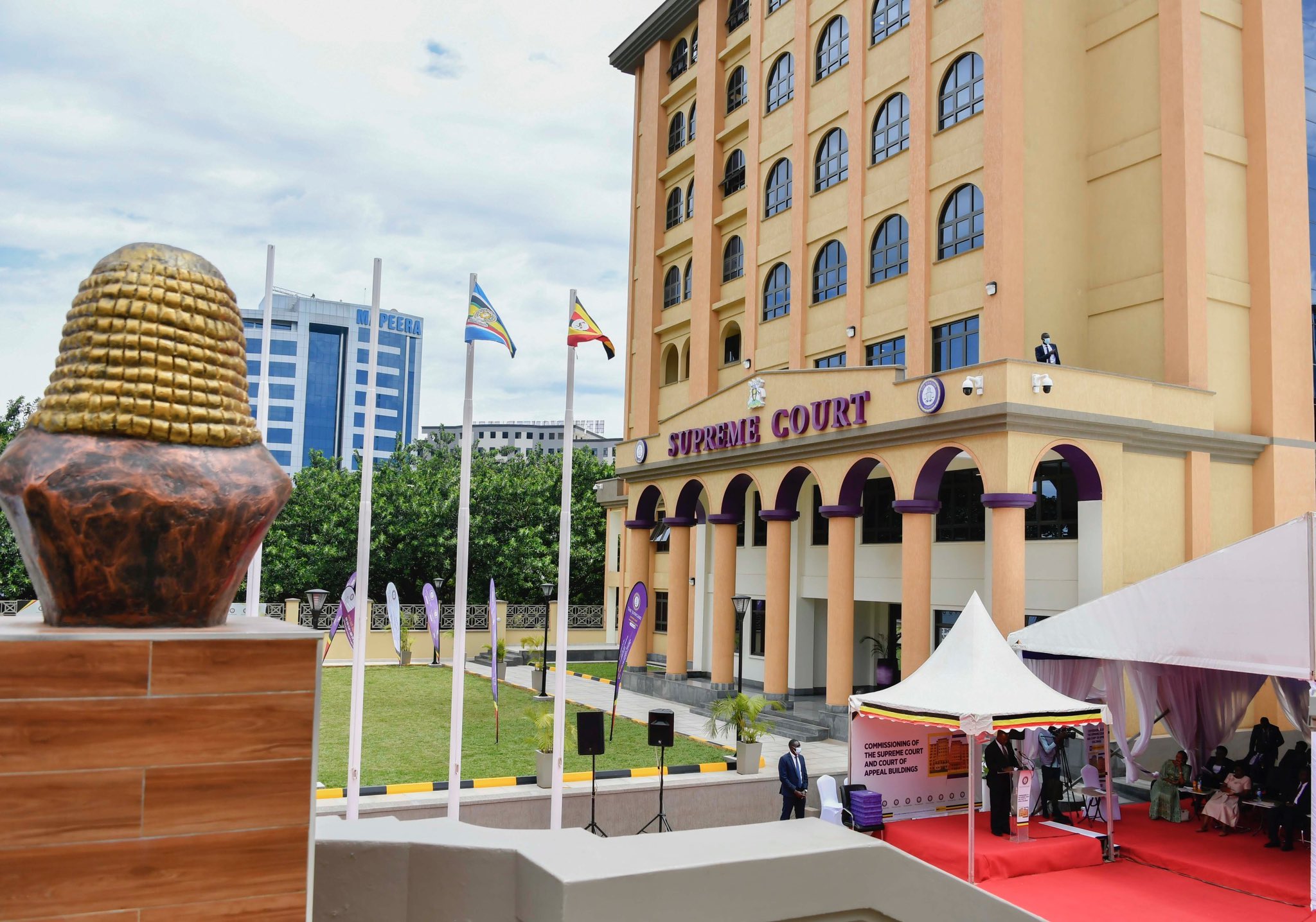 President Museveni Opens New Courts in Kampala