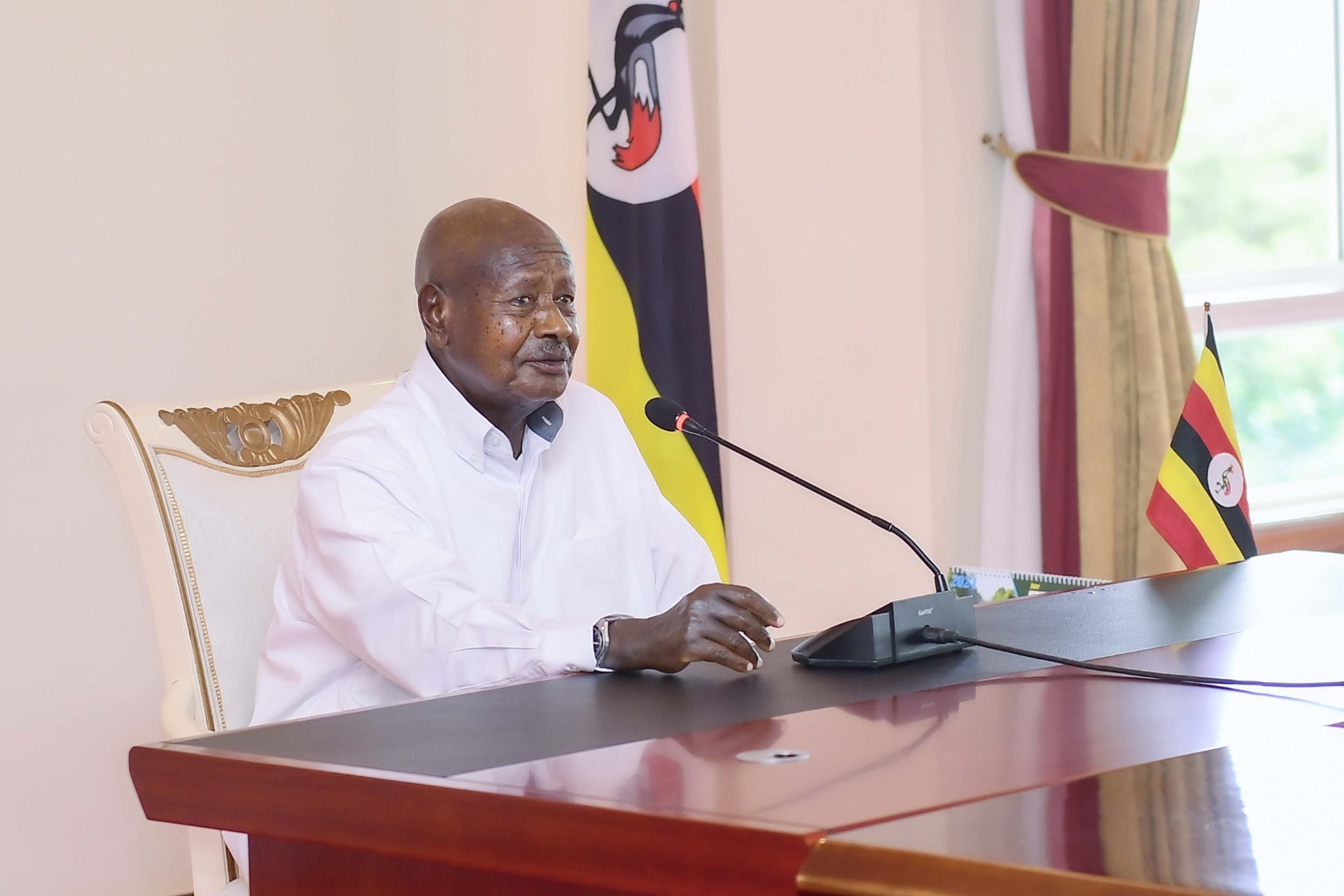 President Museveni Meets with Speaker of Parliament