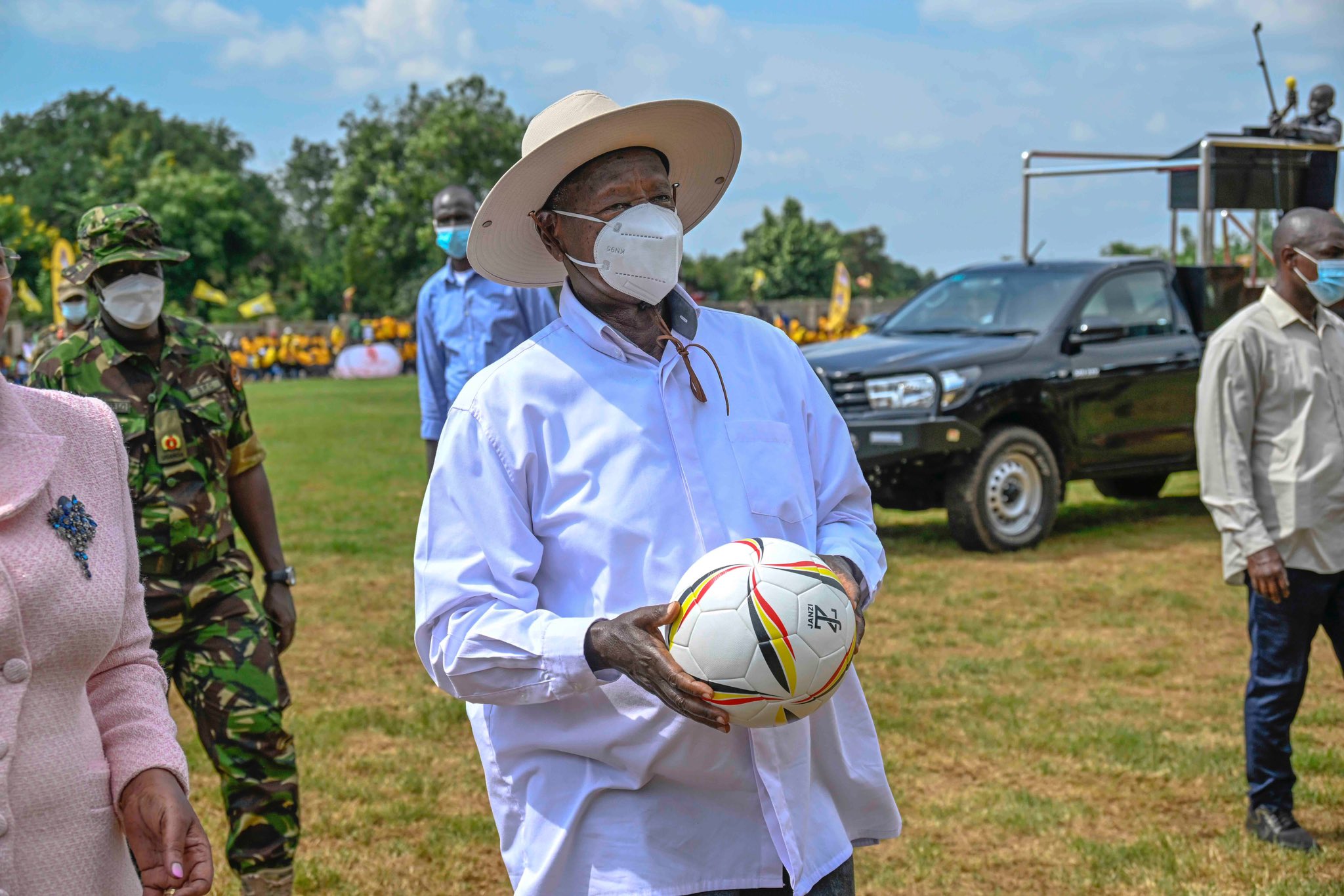 Inaugurating Sports Excellence FEASSA Games Open at Newly Built Bukedea Stadium