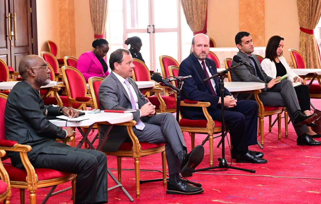 Diplomatic Engagement Discussing Regional Security with U.S. Envoy on Sudan