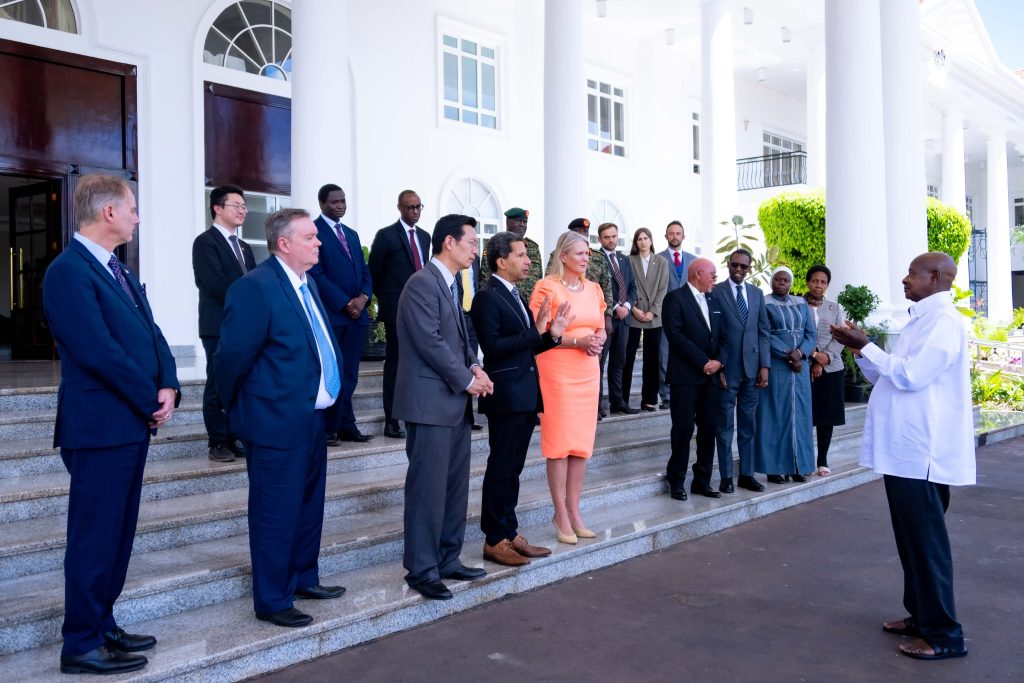 Meeting with UN Security Council Ambassadors to Promote Regional Peace and Security