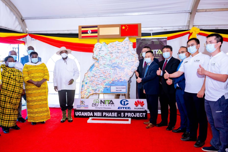 Launching Phase 5 of the National Backbone Infrastructure in Karamoja with Advancing Connectivity and Economic Transformation