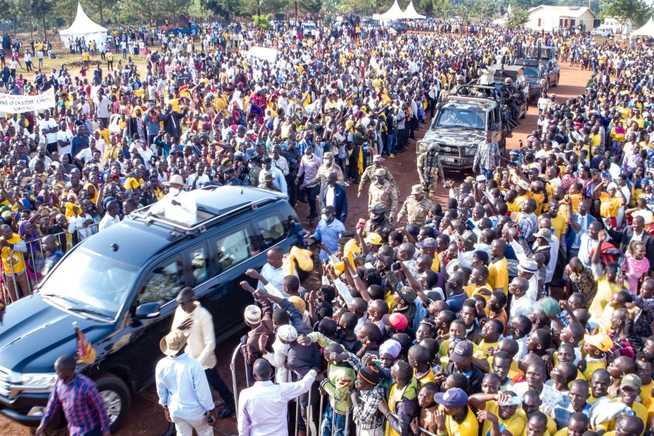 Encouraging Wealth Creation at A Rally in Kamuli District and Success Stories from Farmers