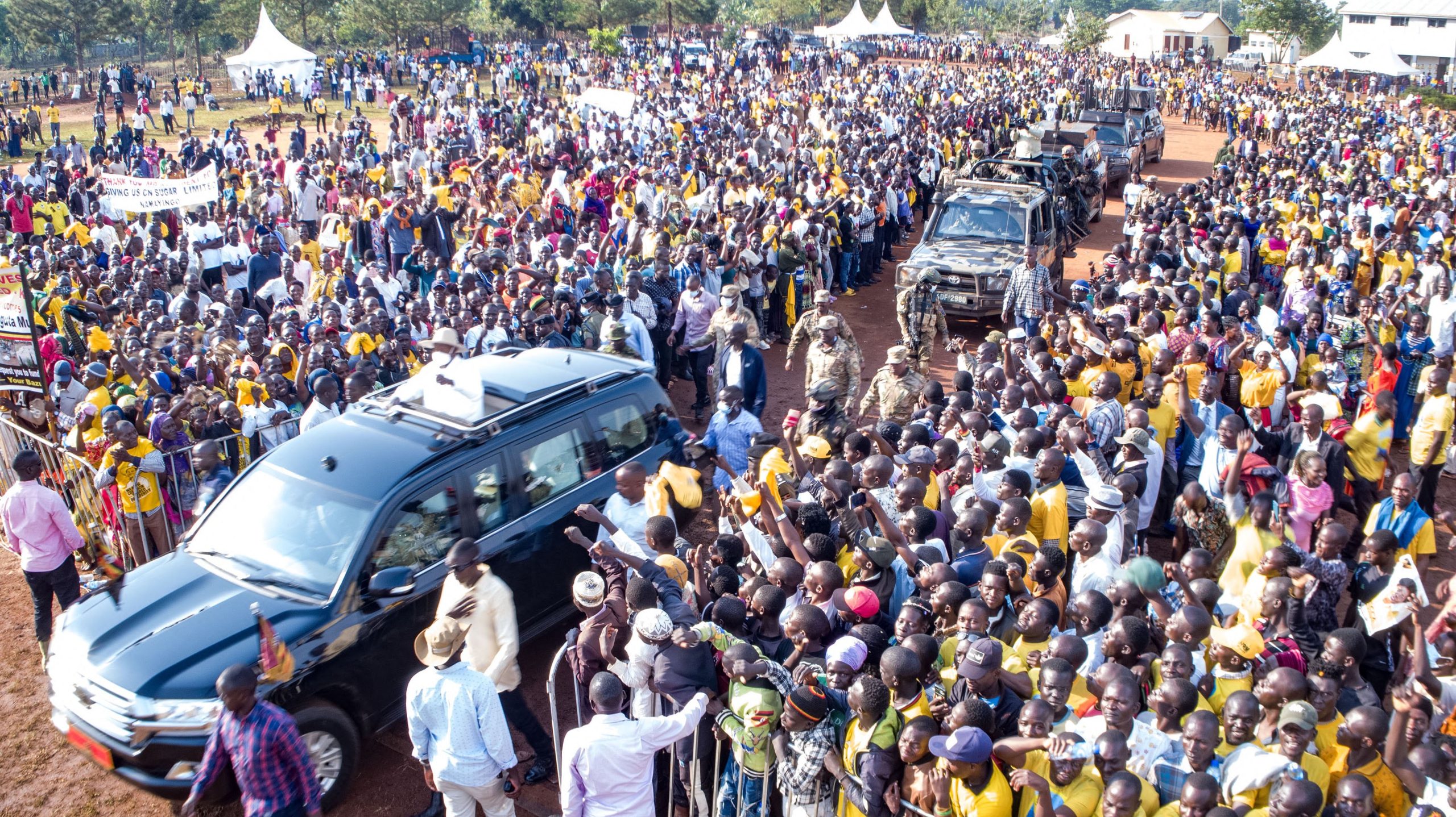Encouraging Wealth Creation at A Rally in Kamuli District and Success Stories from Farmers