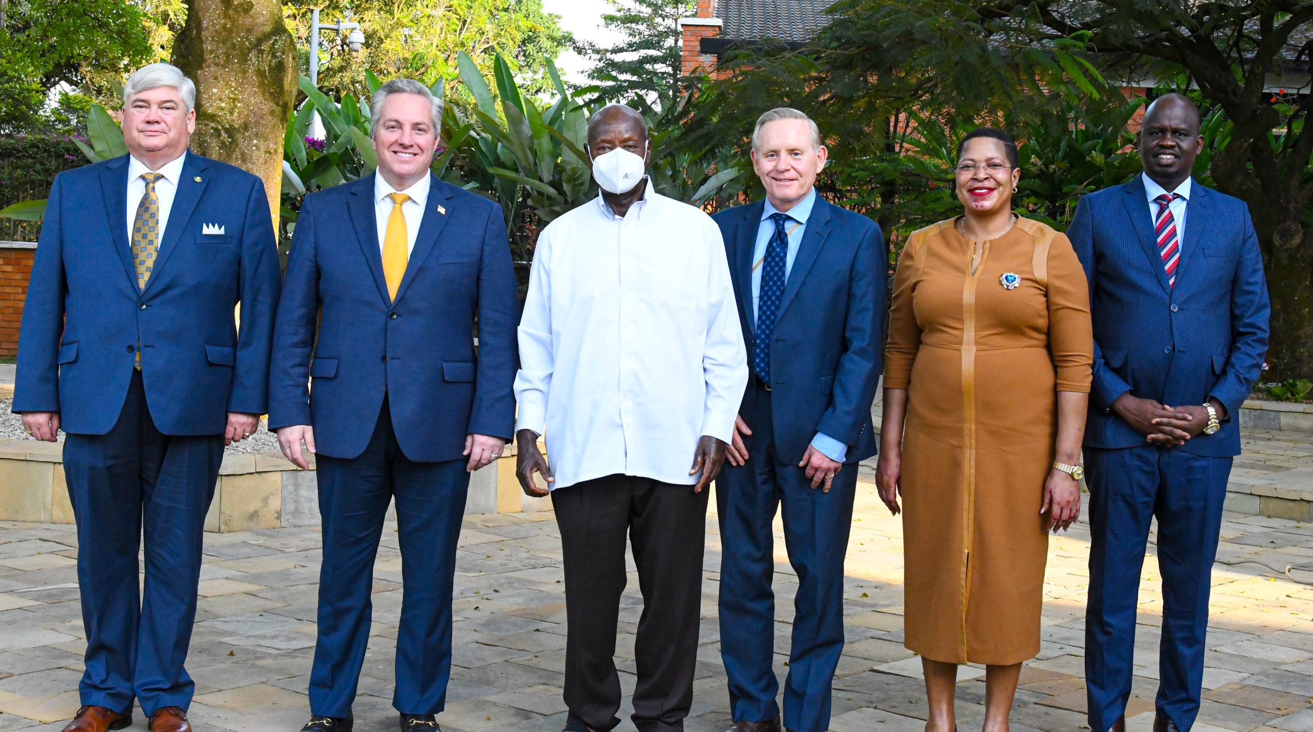Strengthening Partnerships with A Courtesy Visit from US Lawmaker Rollan Roberts at State Lodge Nakasero