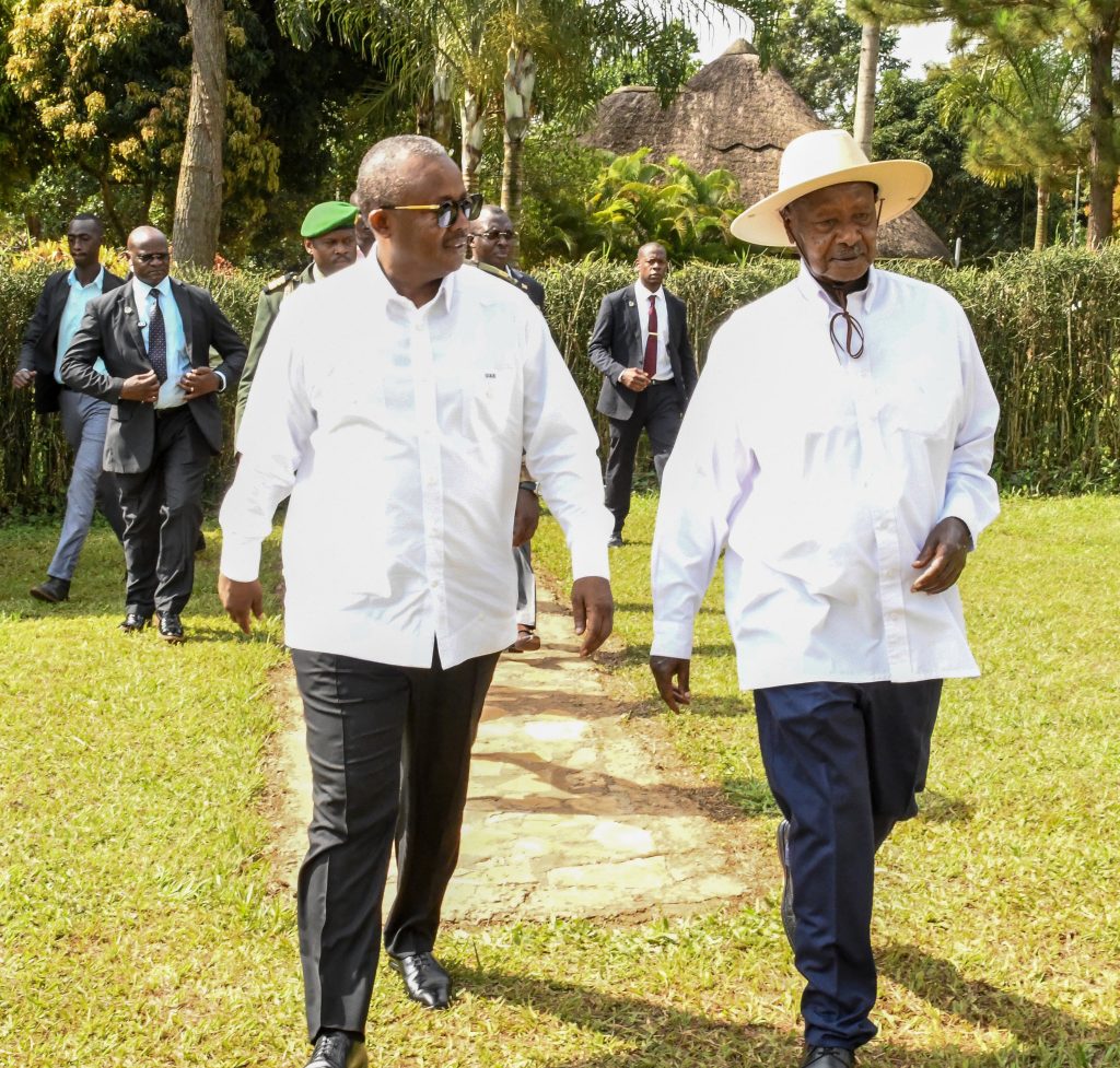 Strengthening Ties, Hosting President Umaro Sissoco Embaló at the Mayuge Presidential Farm