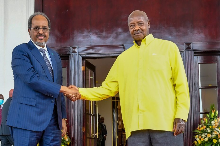 Strengthening Ties as Uganda Welcomes President Hassan Sheikh Mohamud to the Country