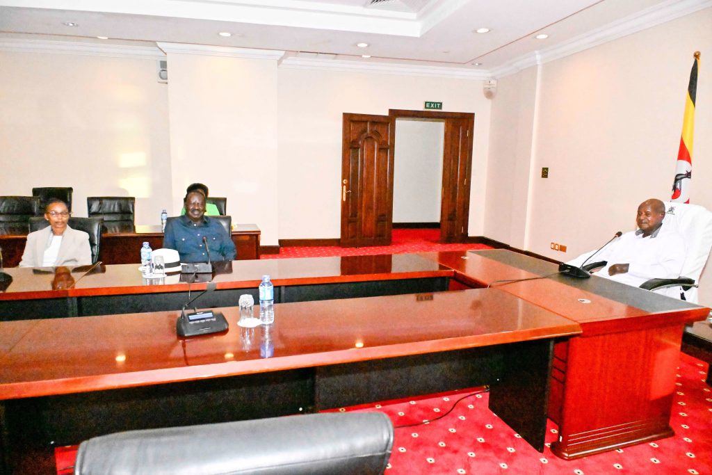 Strengthening Regional Security at a Meeting with Rt. Hon. Raila Odinga on South Sudan