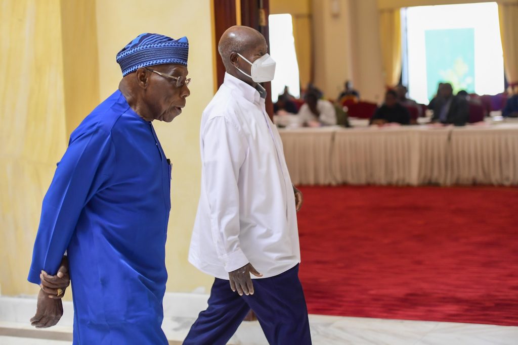 Strengthening Ties Meeting with H.E. Gen. Obasanjo on Security and Trade