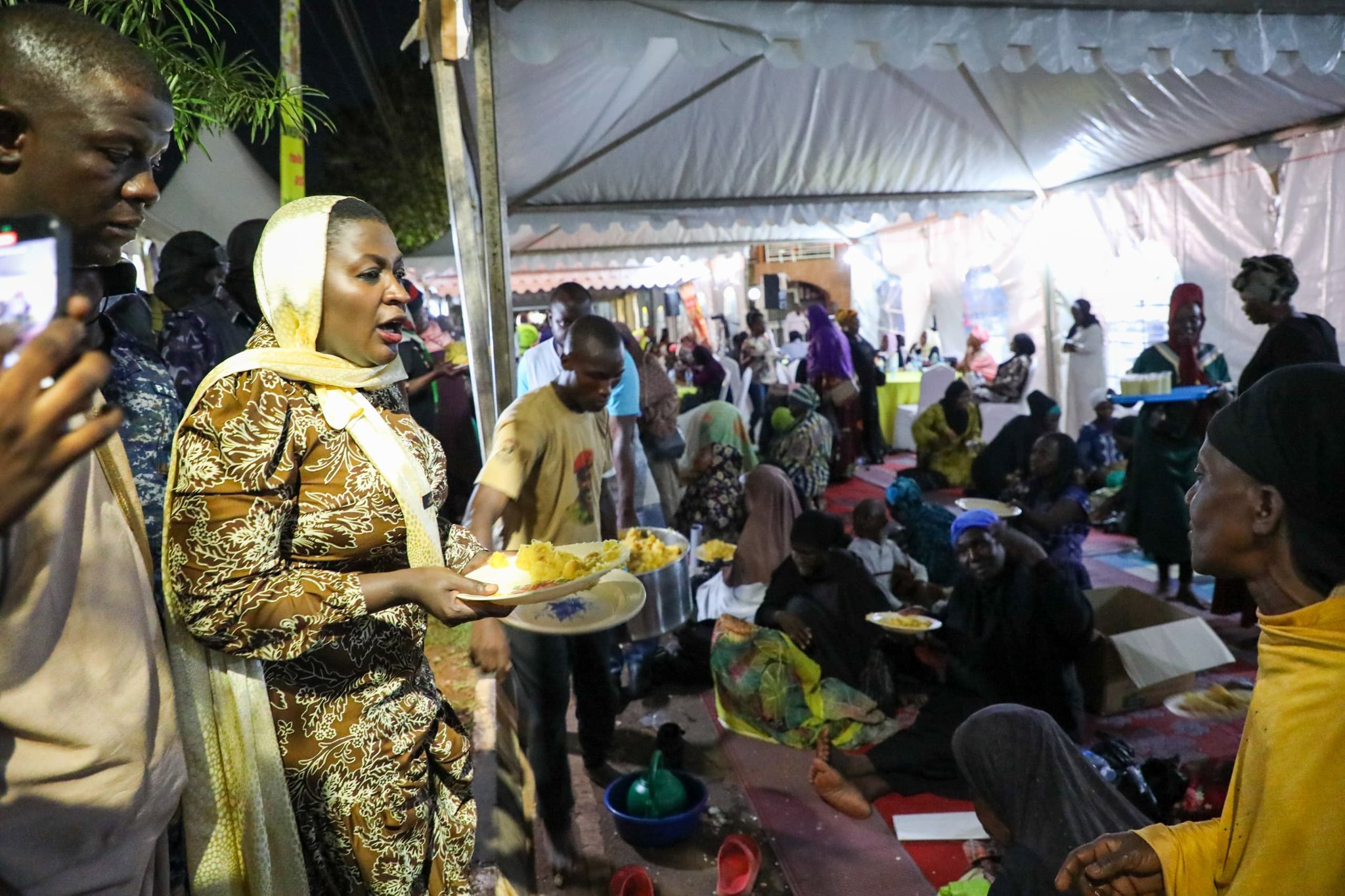 ONC Holds First-Ever Street Iftar