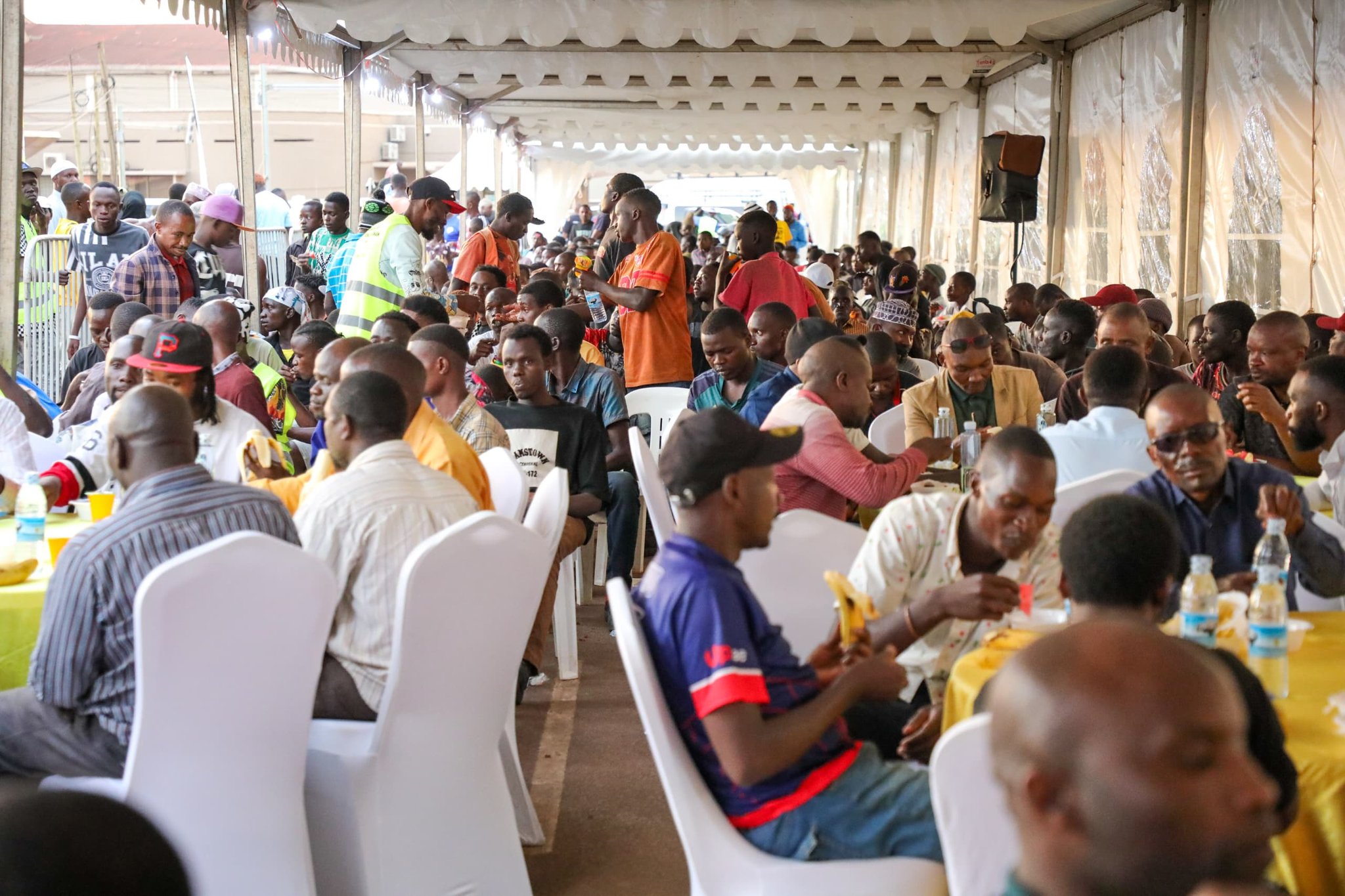 ONC Holds First-Ever Street Iftar