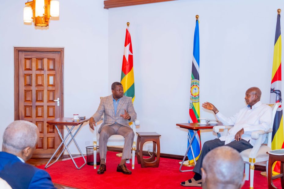 Welcoming President Faure Gnassingbé Strengthening Uganda-Togo Ties and Regional Security