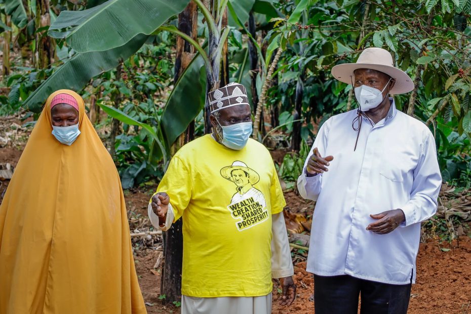 Congratulating Hajji Mohammed Zziwa for Exemplifying NRM Values Through Hard Work and Smart Farming