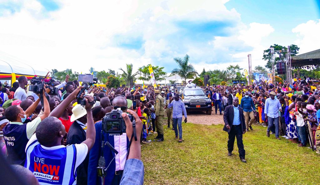 Reaffirming Wealth Creation and National Priorities at Grace Mary Mugasa’s Thanksgiving Ceremony in Kikuube