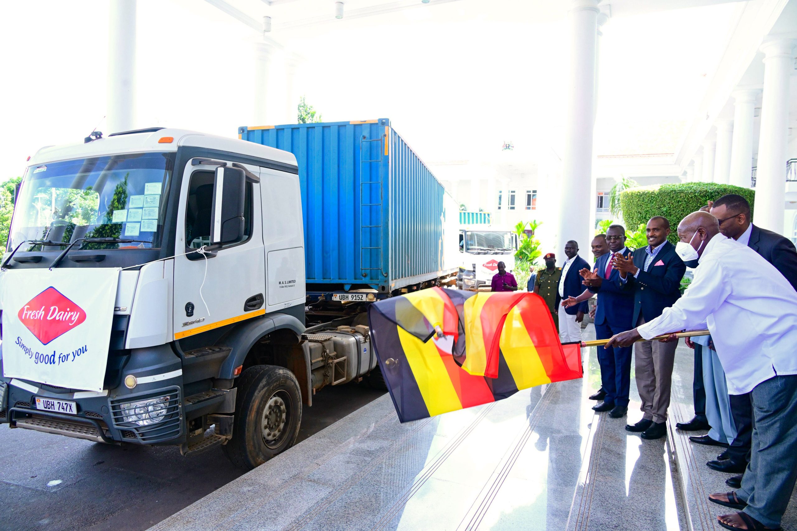Strengthening Trade Ties as Uganda Exports First Shipment of Powdered Milk to Algeria
