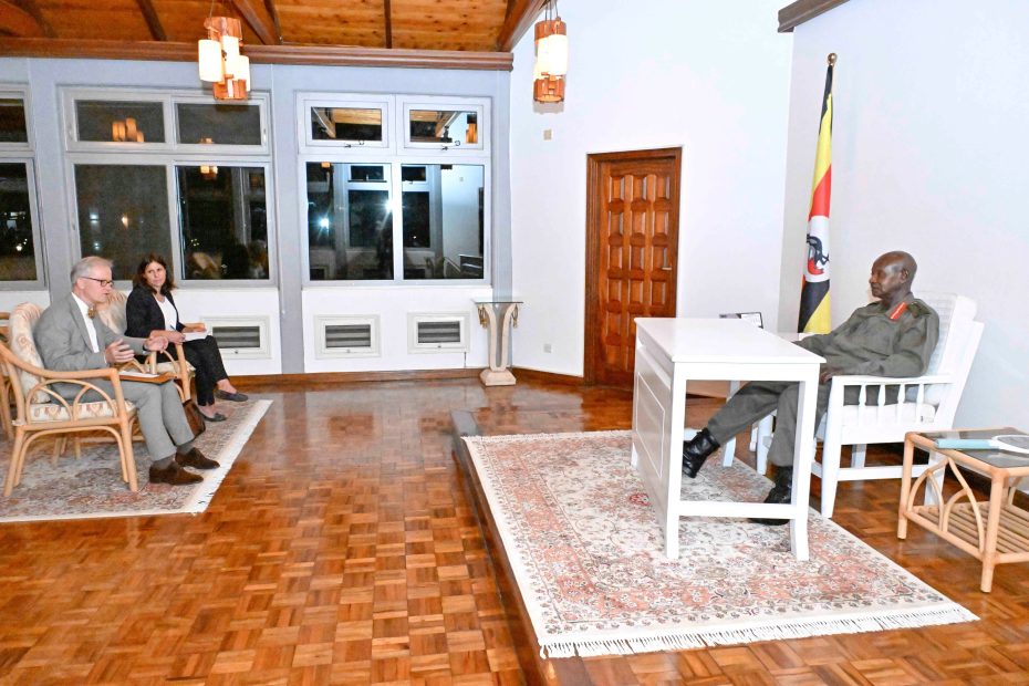Welcoming German Ambassador Matthias Schauer for Strengthening Uganda–Germany Relations