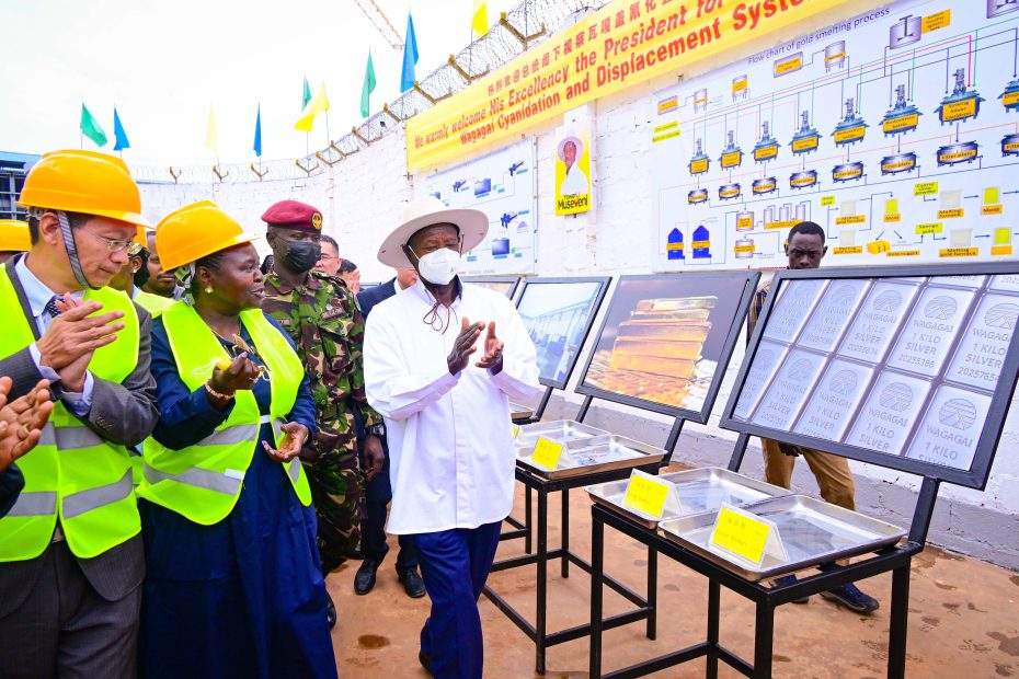 President Museveni Commissions Wagagai Gold Mining Project
