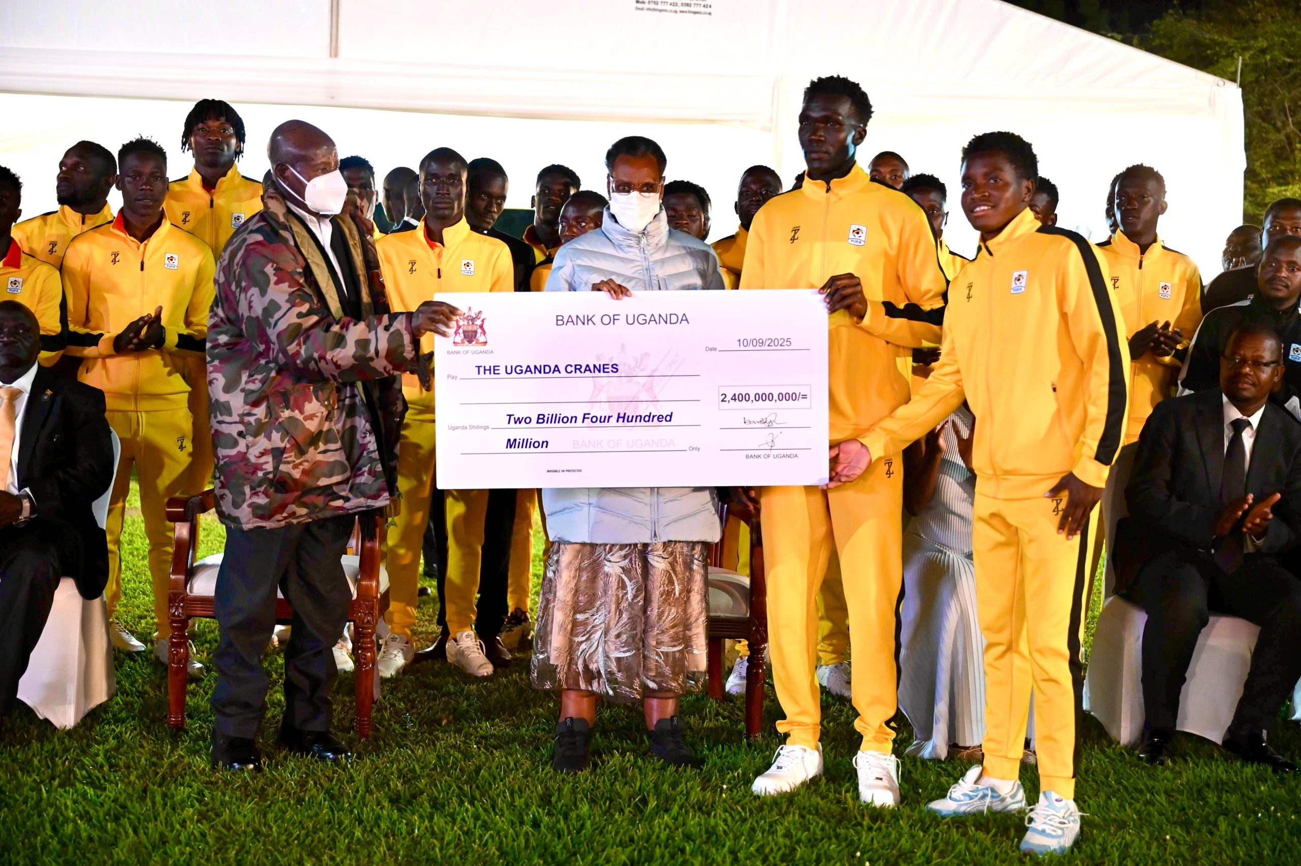 President Museveni Hosts Uganda Cranes After Remarkable Tournament Performance