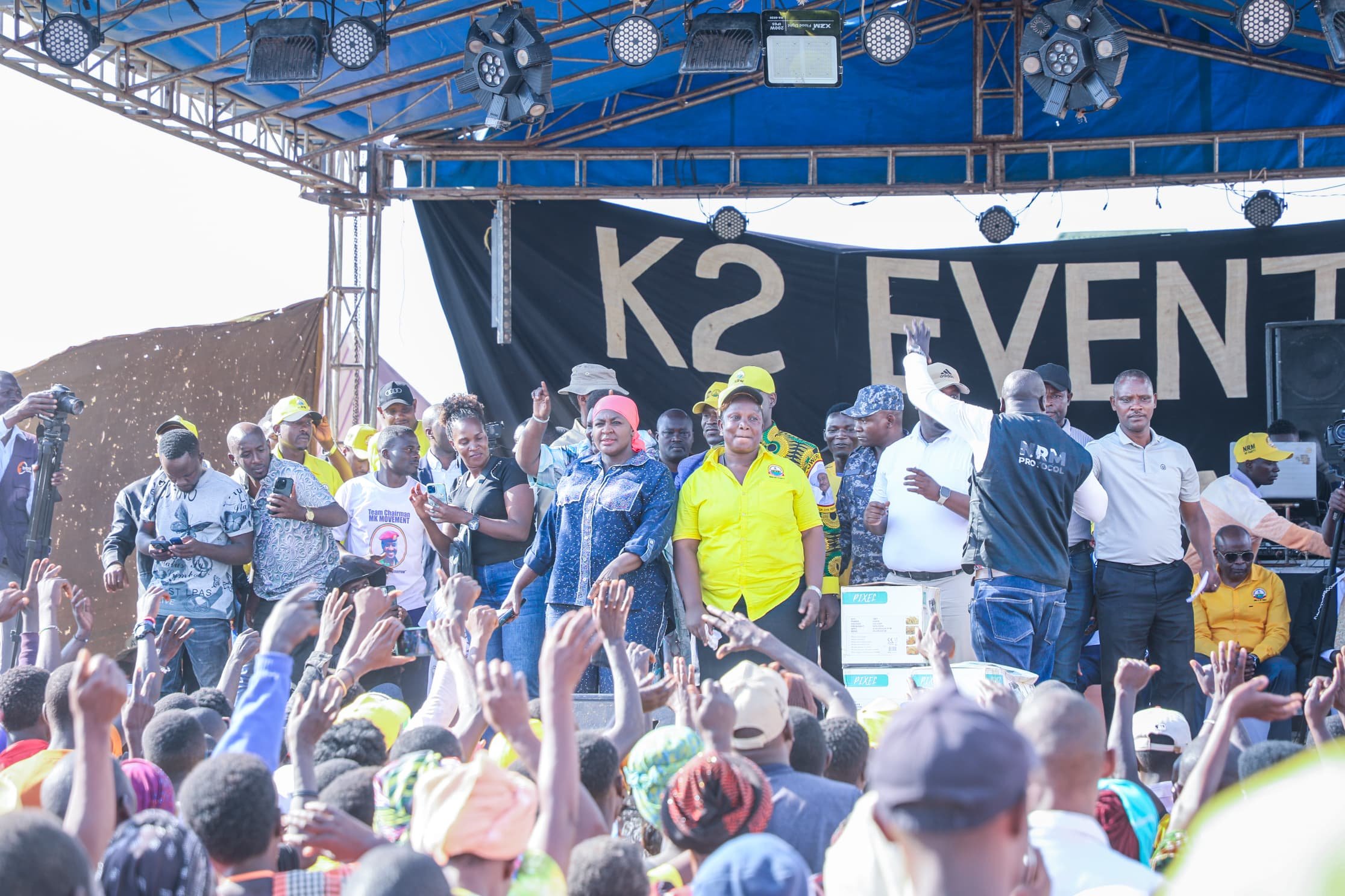 NRM Supporters in Bukomansimbi Celebrate Election of New PWDs League Chairperson