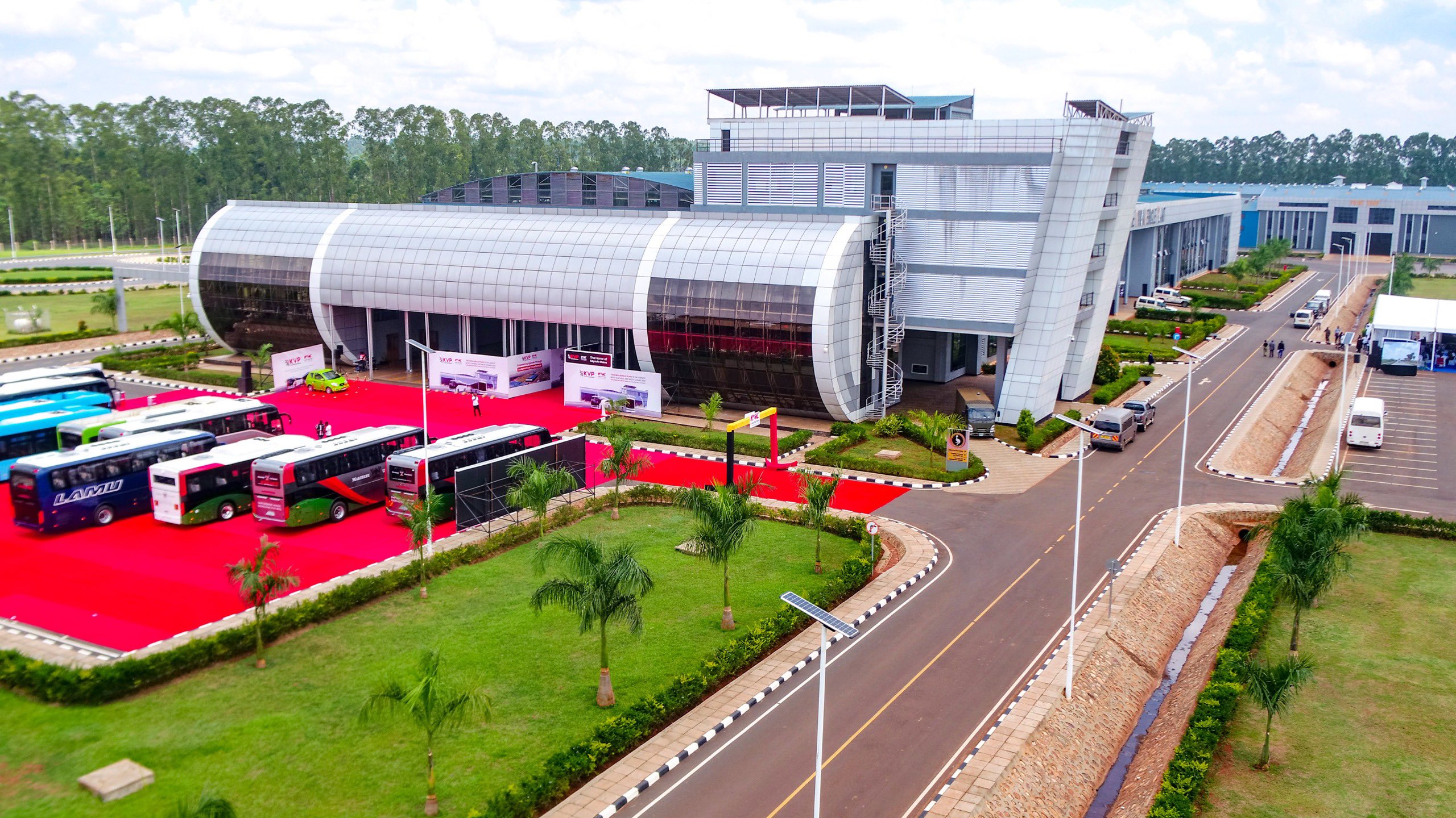 President Museveni Commissions Kiira Vehicle Plant