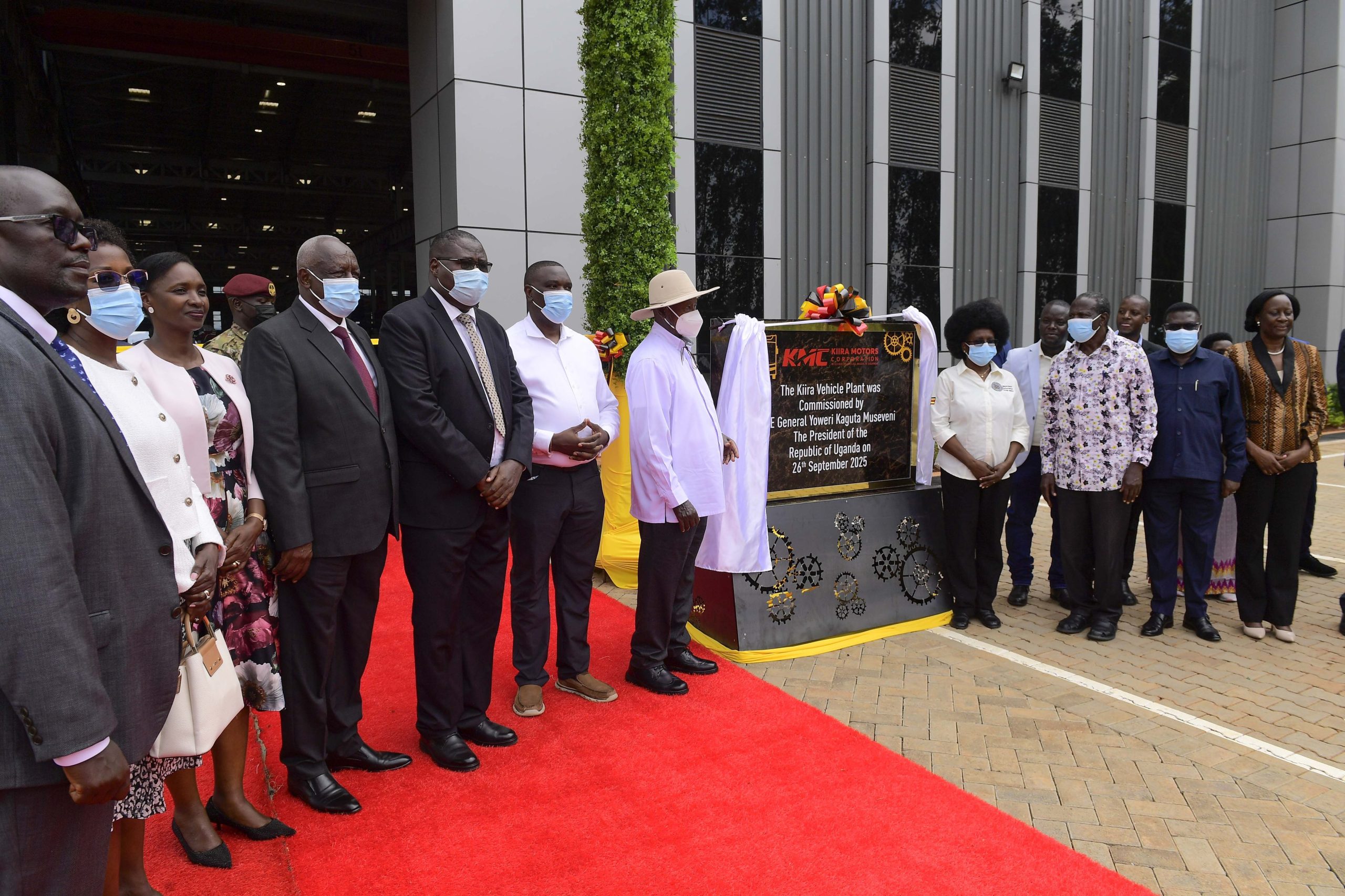 President Museveni Commissions Kiira Vehicle Plant