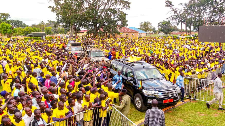 President Museveni Highlights Development Achievements in Alebtong District