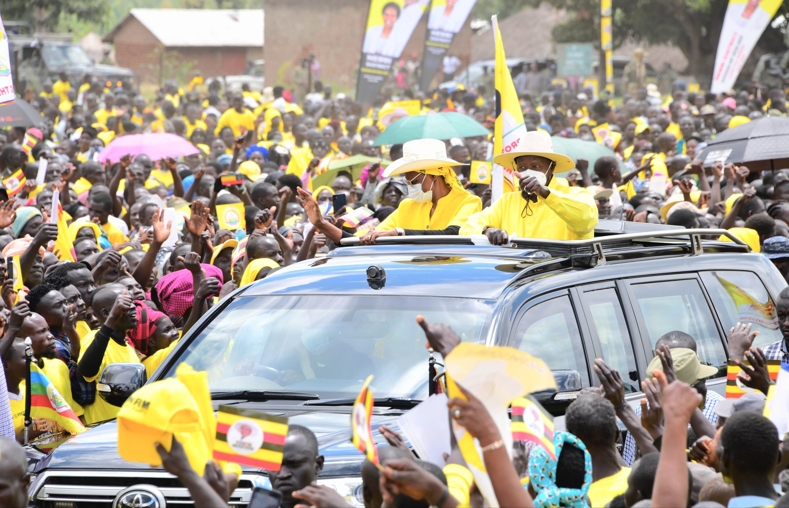 President Museveni Highlights Progress in Education, Health, and Electrification During Nebbi Rally