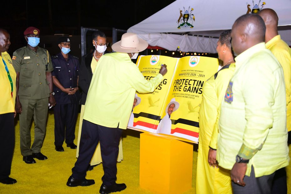 President Museveni Launches NRM Manifesto for 2026–2031: A Vision for Peace, Prosperity, and Transformation