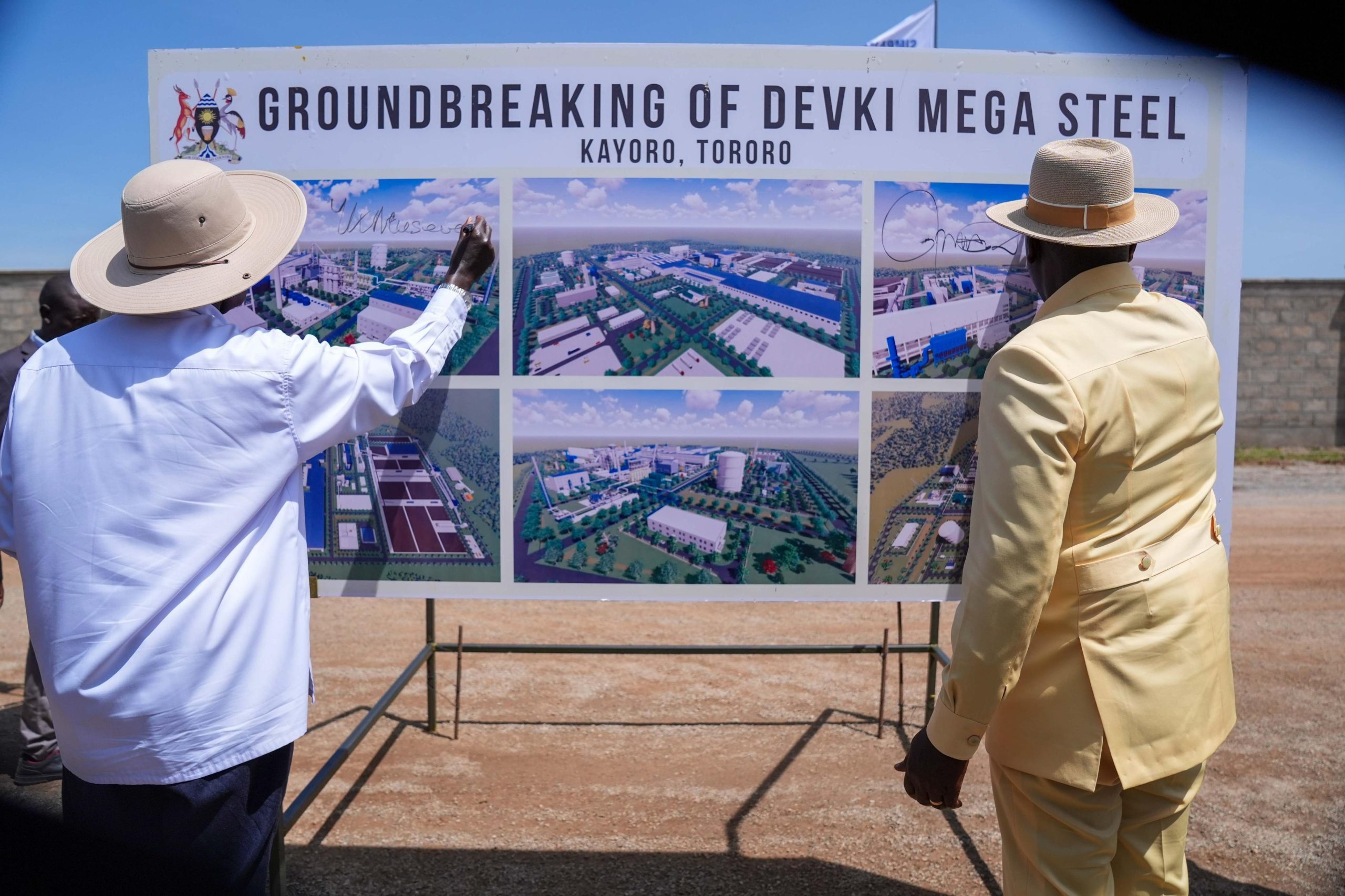 President Museveni Launches USD 500 Million Devki Mega Steel Plant in Tororo {{brizy_dc_image_alt entityId=