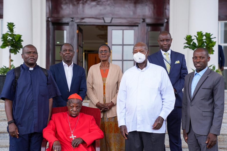 President Museveni Honors His Eminence Emmanuel Wamala on His 99th Birthday