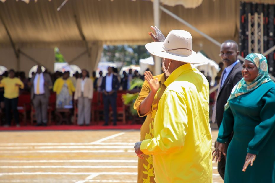 ONC Manager Namyalo Joins NRM CEC Members for Parliamentary Caucus Meeting at Kololo