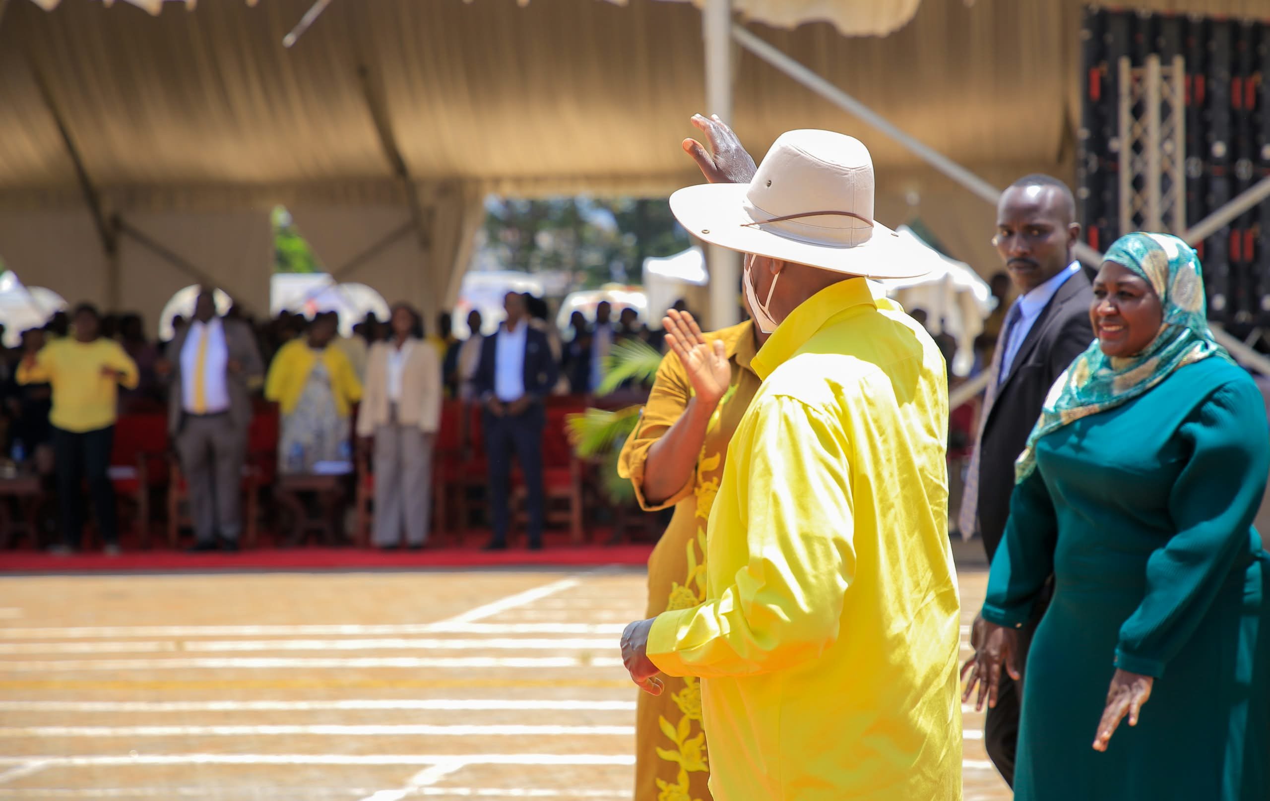 ONC Manager Namyalo Joins NRM CEC Members for Parliamentary Caucus Meeting at Kololo