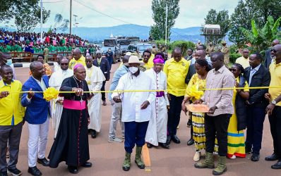 Advancing Infrastructure, Commissioning Tarmac Roads in Kabal