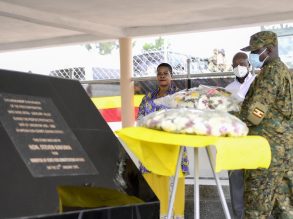 Celebrating Heroes' Day in Gomba