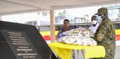 Celebrating Heroes' Day in Gomba