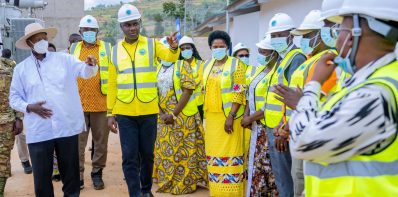 Commissioning the 132 KV Mirama-Kabale Transmission Line