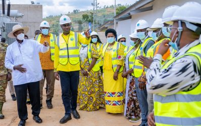 Commissioning the 132 KV Mirama-Kabale Transmission Line