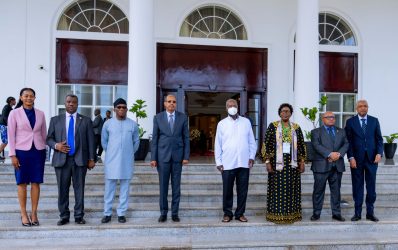 Fostering Regional Stability Meeting with AU Commission Chairperson H.E. Mahmoud Ali Youssouf