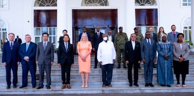 Meeting with UN Security Council Ambassadors to Promote Regional Peace and Security