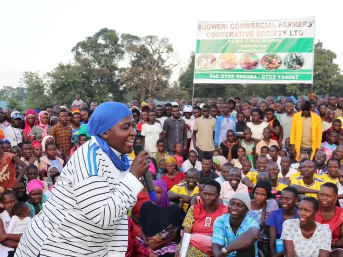 ONC Manager Energizes Thousands at Tarehe Sita Event with Empowerment Initiatives in Bugweri District