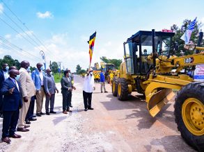 Officiating the Groundbreaking Ceremony and Celebrating Ministerial Appointments in Kasese