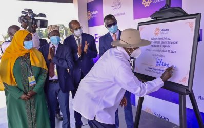 President Museveni Joins Muslims for Prayer and Launches Salaam Bank