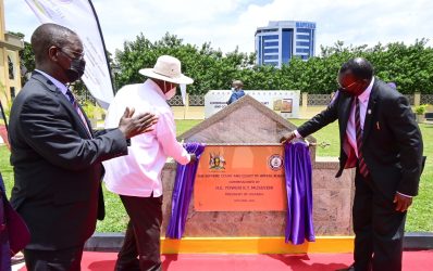 President Museveni Opens New Courts in Kampala